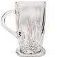 BLINKMAX Glass Mugs with Handle, Clear, 6 Pieces Set KTZB38