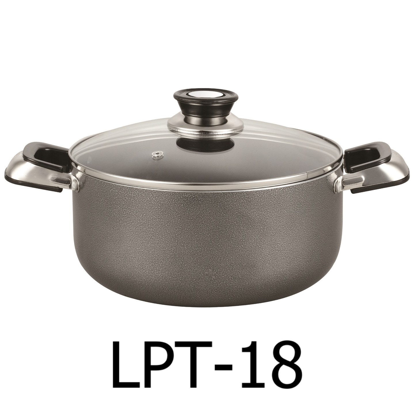 22 QT Non-stick Stockpot with Glass Lid