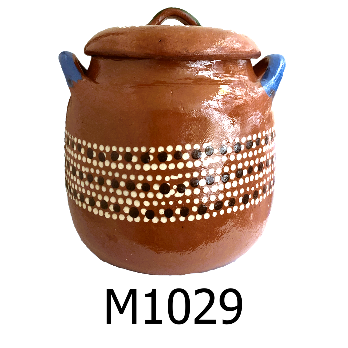 7.5" Authentic Mexican Mexicana Clay Pot