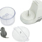 Brentwood 1.5 Cup Mini Food Chopper, White Safe Operating Lid MC-109W