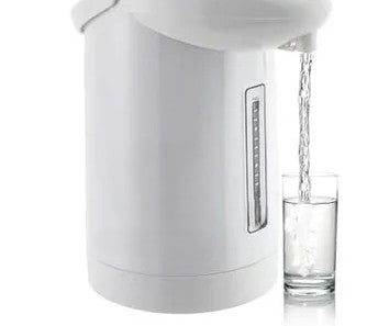 NARITA Electric Air Pot 3-way Water Dispenser 4.5QT Stainless Steel Inside 360 degree Rotating base
