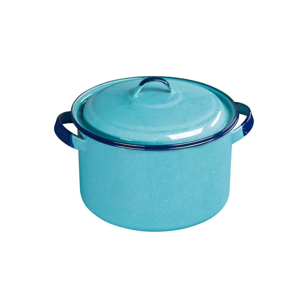 22cm Turquoise Enamel Stockpot