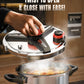 Stainless Steel Pressure Cooker-20L(Free ladle spoon gift)