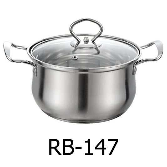 1.2 QT Induction Stainless Steel Casserole
