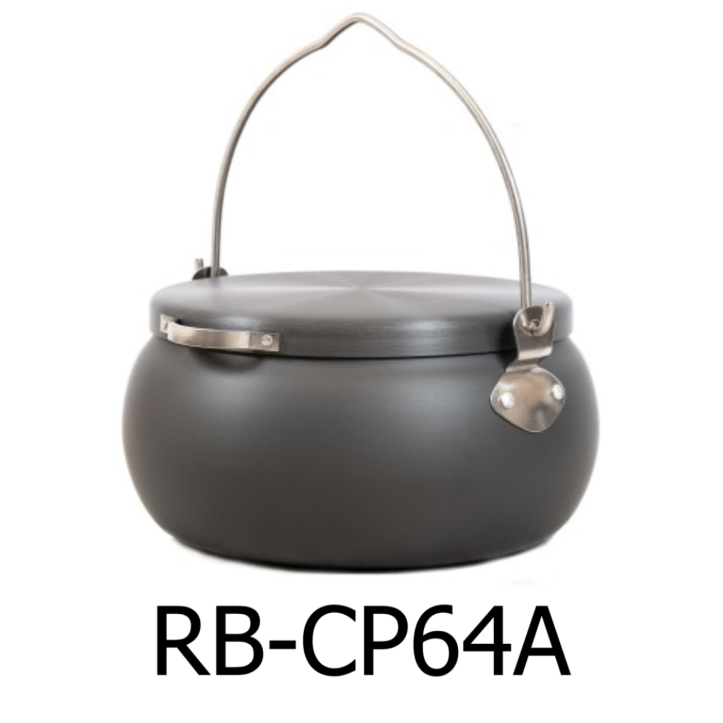 Aluminum Camping Pot with Handle & Lid