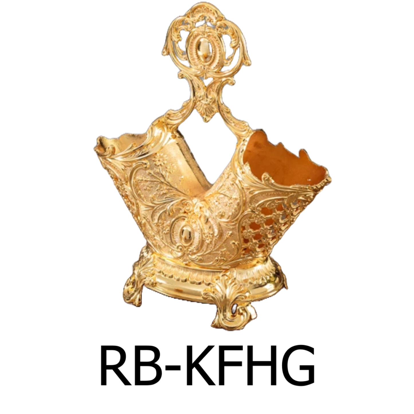 Gold Kitchen Rack Knife and Folk Holder