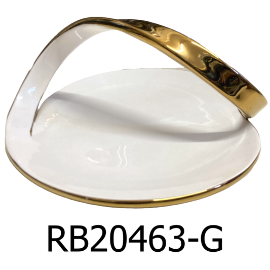 Small Gold Plated Decorative Plate