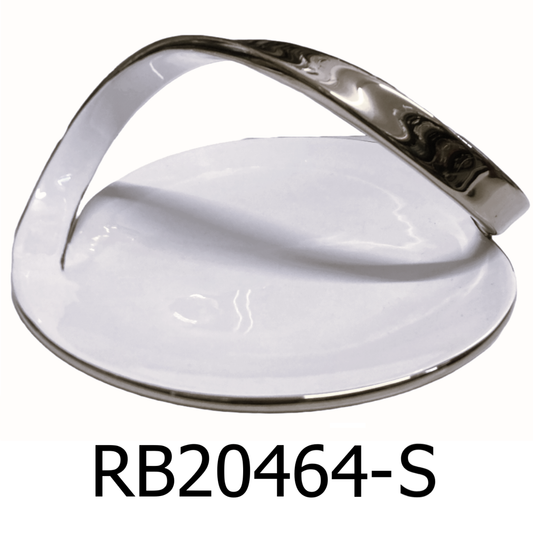 Large Silver Plated Decorative Plate