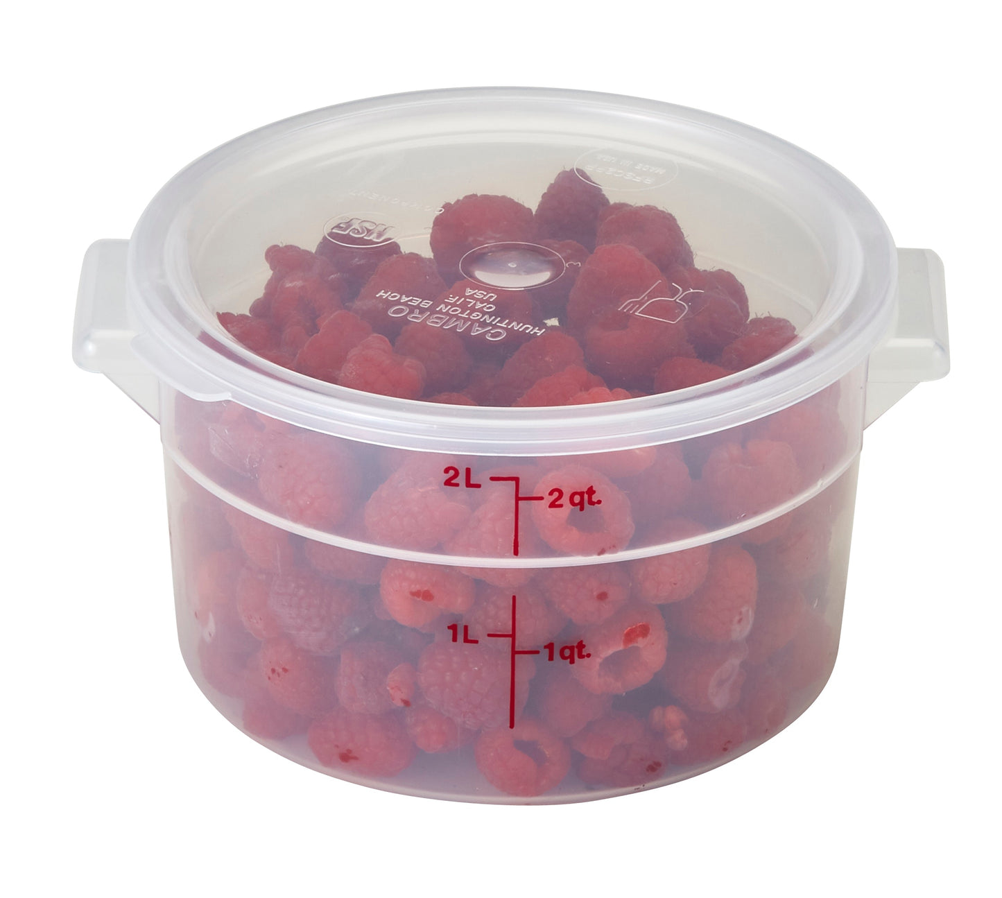 2 QT Food Storage Containers with Lids (Set of 4)