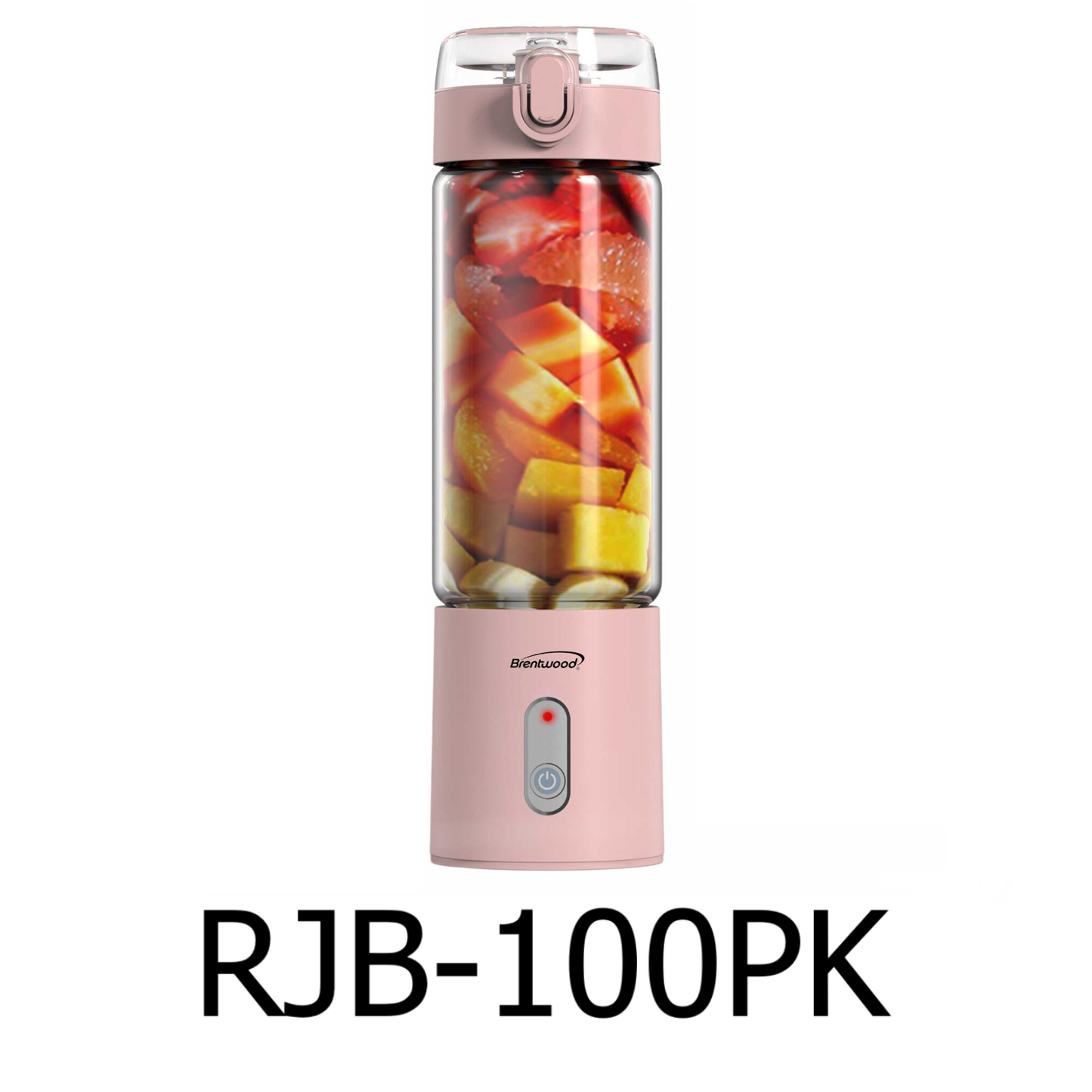 17oz Brentwood Portable Battery Operated USB Glass Blender