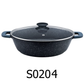 28cm Marble Low Pot Non-Stick High Quality