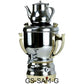 Samovar Electrical Kettle, 3L Teapot, 32oz, Stainless Steel, Electric Samovar Tea Maker
