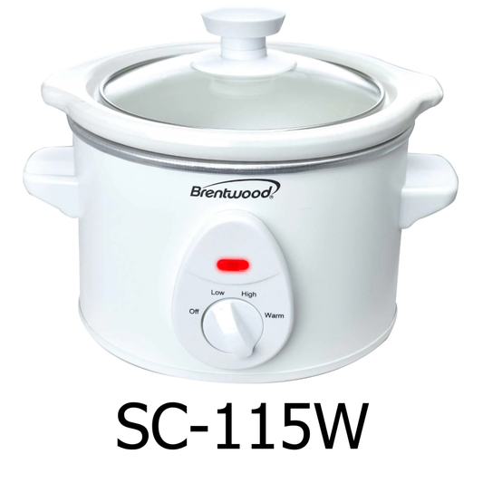 1.5 QT Brentwood Slow Cooker