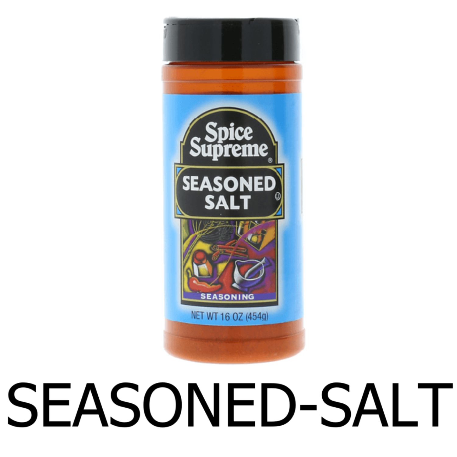 16 oz Spice Supreme Seasoned Salt Ⓤ – R & B Import