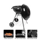 17" Round Portable BBQ Charcoal Grill Set (Free Gifts: Grilling Skillet & 3 Spices)