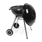17" Round Portable BBQ Charcoal Grill Set (Free Gifts: Grilling Skillet & 3 Spices)