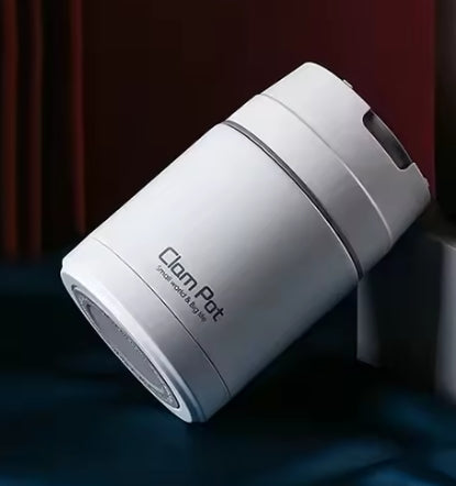 800ml White Braised Burning Thermo Stainless Steel Cup