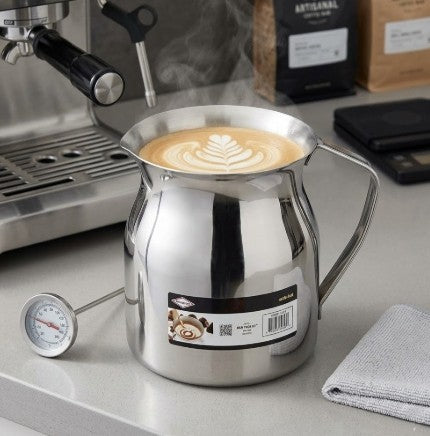 3 QT Milk Pot with Whisk (Molinillo) Bundle