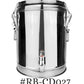 Stainless Steel Insulated Barrel with Faucet: Hot or Cold Drinks