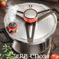 Stainless Steel Pressure Cooker-12L/26CM(Free ladle spoon gift)