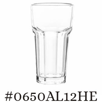 Lisboa Rocks Glasses, Set Of 4 Classic Everyday Drinking Glasses, 12oz Cups For Kitchen,