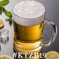 2-Piece BlinkMax Beer Mug