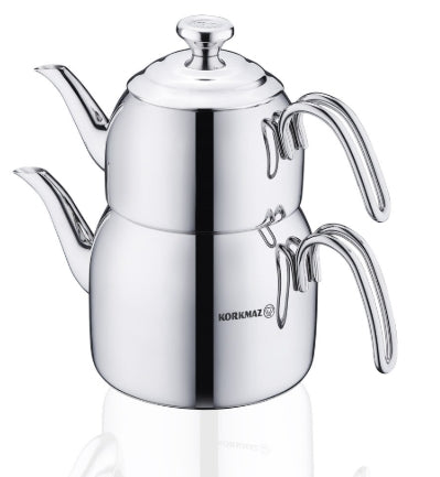 Korkmaz Droppa MAXI Tea Pot Set/Juego de tetera Korkmaz Droppa MAXI