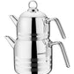 Korkmaz MEGA Tea Pot Set/Juego de Tetera Korkmaz MEGA