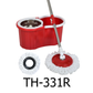 Red 360 Floor Magic Spin Mop & Bucket Set
