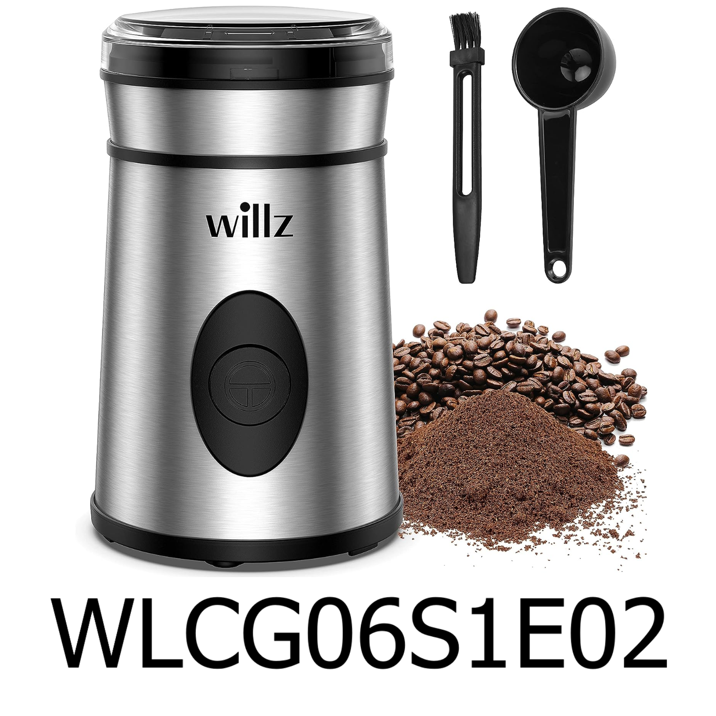 Willz Electric Coffee Grinder for Coffee Beans, Spices, & Herbs