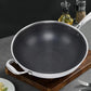 Royal Mega Cook 34cm Stainless Steel Wok Pan + FREE GIFT/Sartén Wok de Acero Inoxidable Royal Mega de 34cm + REGALO GRATIS