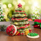 Mirthful Treats Christmas Tree Stoneware Cookie Jar