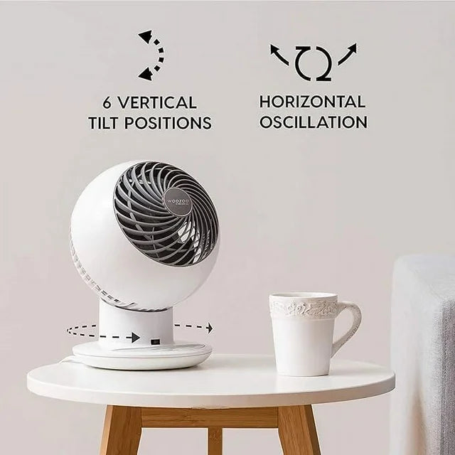Woozoo Globe Multi-Directional 5-Speed Oscillating Fan with Remote (2024 Model)