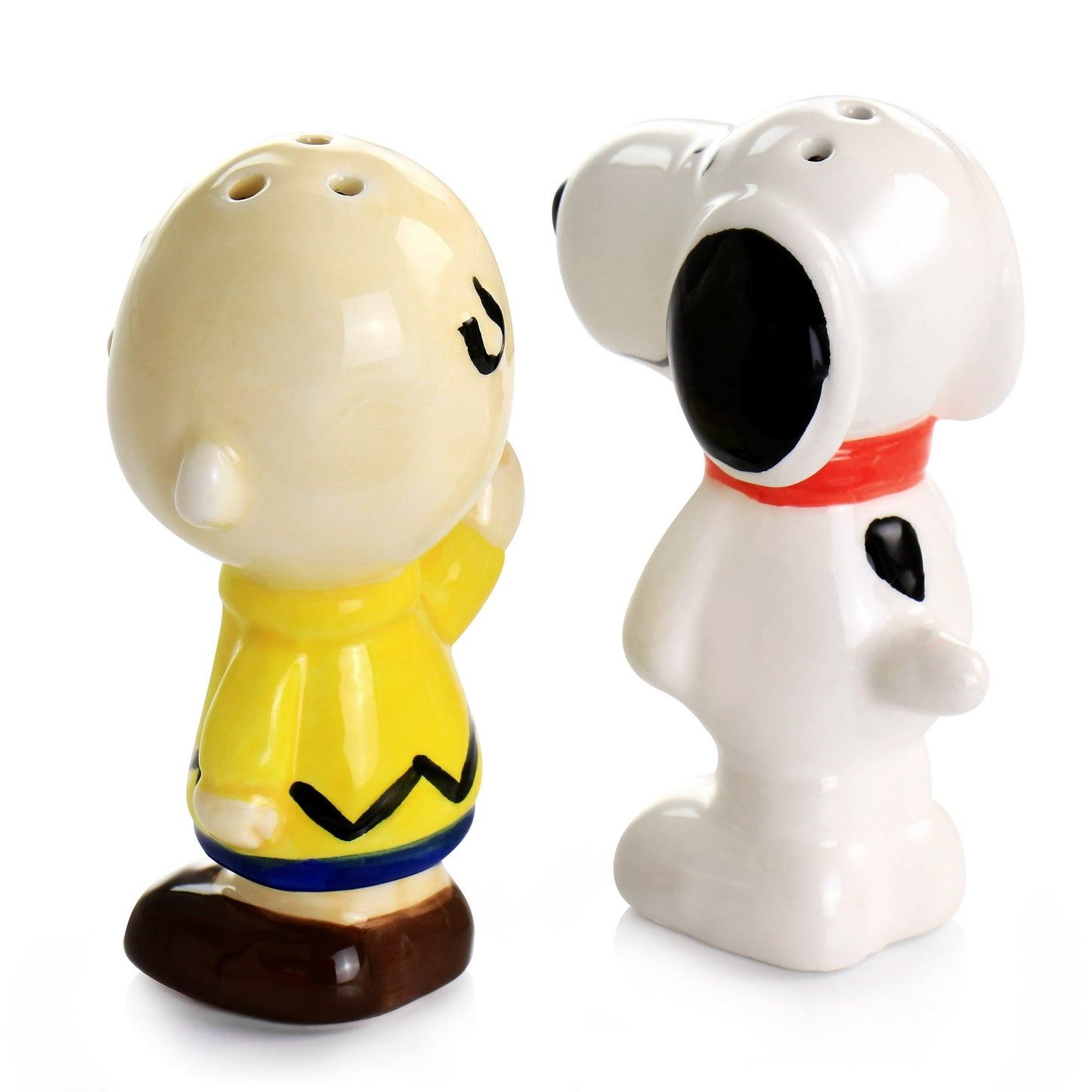 Peanuts Classical Pals Charlie Brown and Snoopy Figurine Salt & Pepper Shaker Set