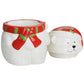 Joyful Bear Stoneware Cookie Jar