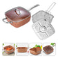 9.5” Mega Cook Non-stick Deep Fry Pan