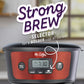 Mr. Coffee 12-Cup Capacity Programmable Drip Coffee Maker, Red