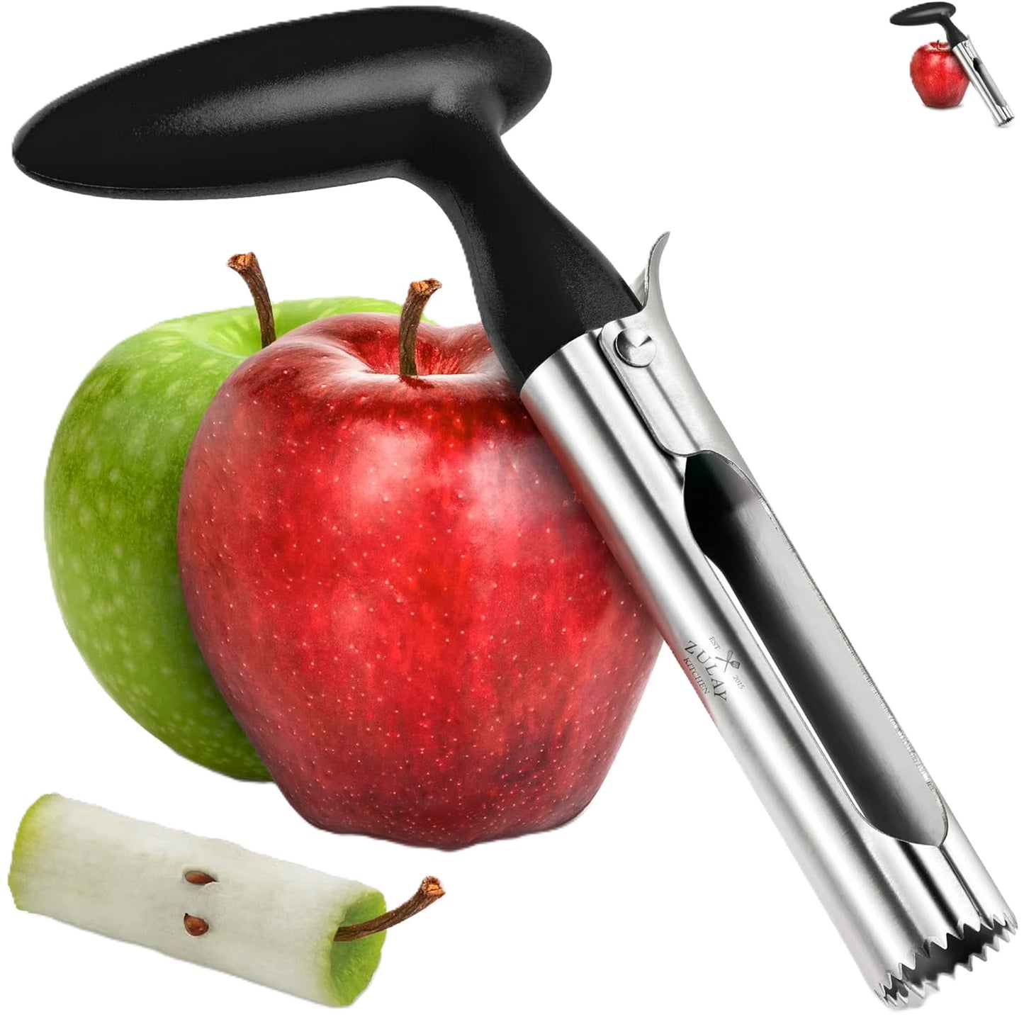 3in1 APPLE PEELER RED + APPLE CORER