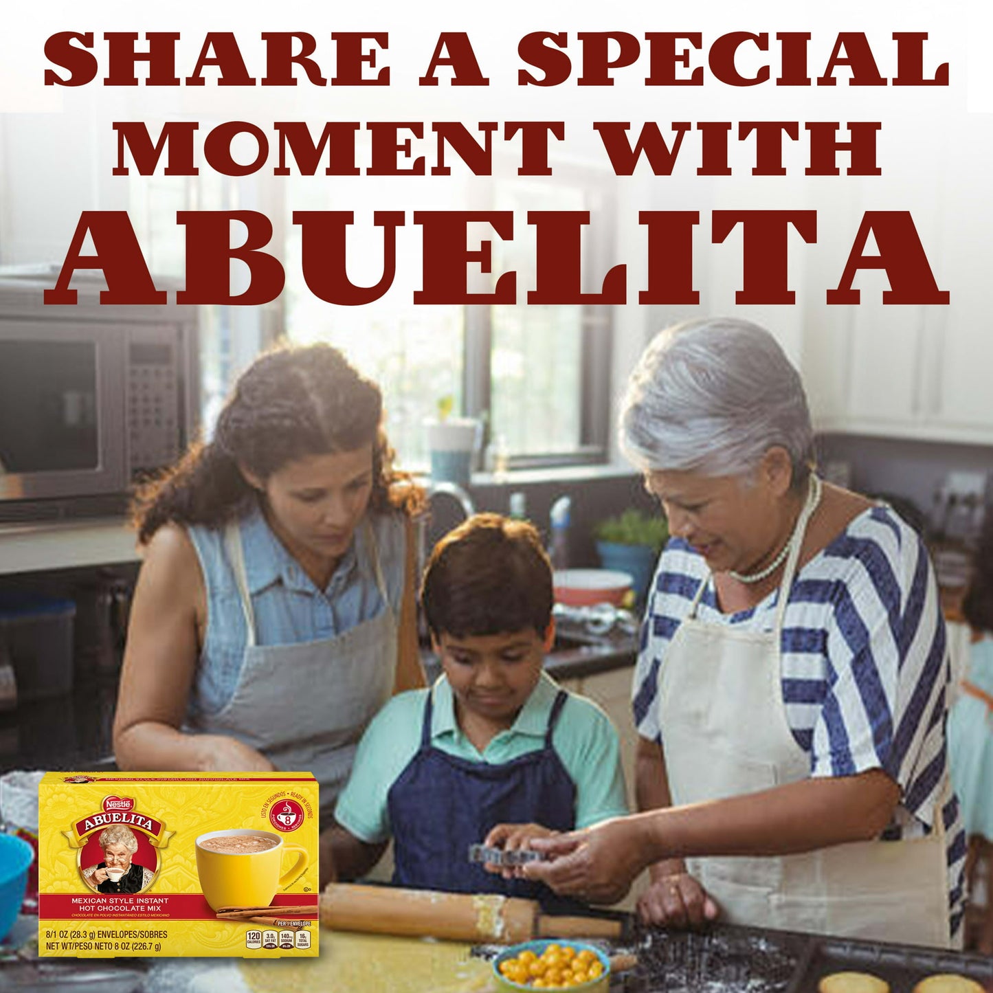 8 oz Nestle Abuelita Mexican Style Instant Hot Chocolate Drink Mix