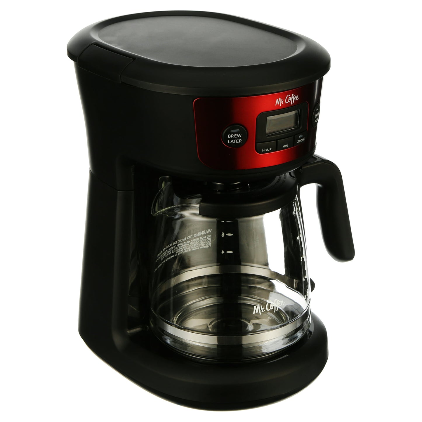 Mr. Coffee - 12-Cup Coffee Maker with Strong Brew Selector