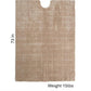 Sunbeam Weighted Warming Blanket Cover, Beige Quilted Design, 54 x 73 inches, 15 lbs, Neck Cutout