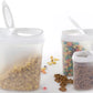 3 PC Green Cereal Container Set