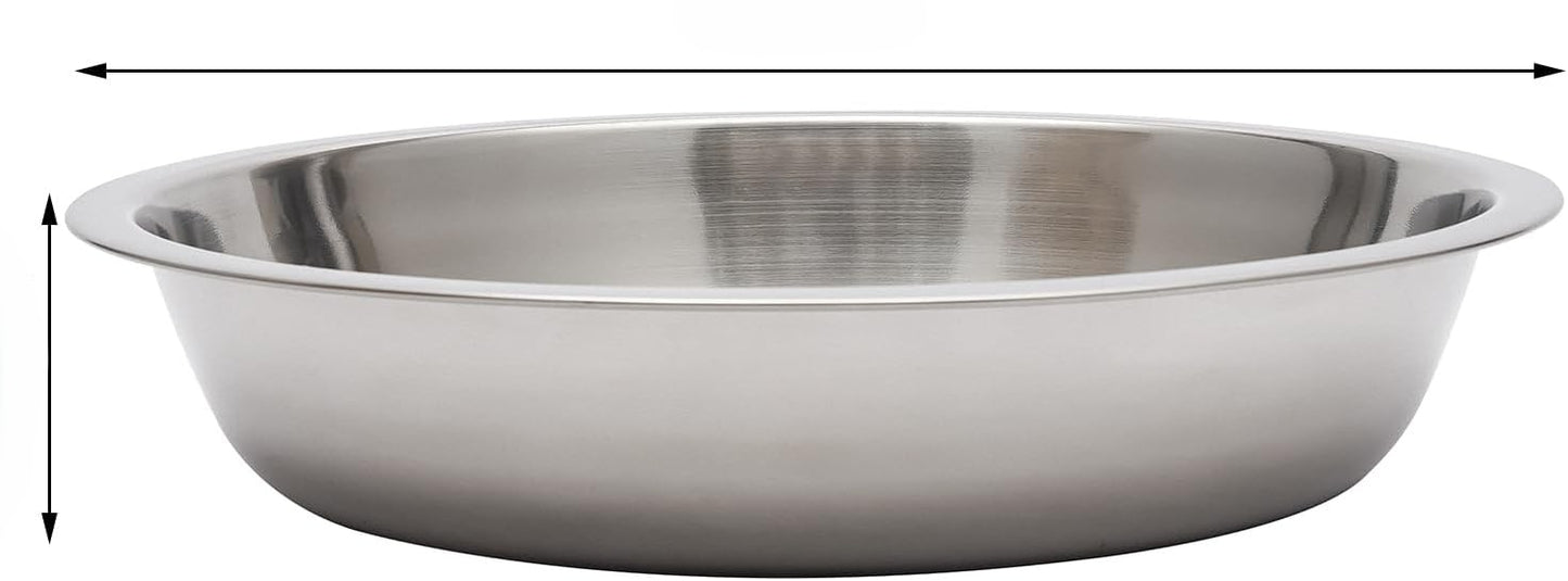 Round Chafing Dish Buffet Set, with Hanging Lid Black Gold Design Stainless Steel Chafing and Buffet Warmers Set for Catering Parties Birthday Wedding
