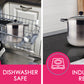 6 QT Stainless Steel 18/10 Induction Stock Pot (Free Gift 1 Knife Set)
