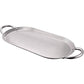 19” Oval Stainless Steel Fry Pan Comal