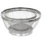 2 PC Martha Stewart Stainless Steel Strainer / Colander Set