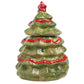 Mirthful Treats Christmas Tree Stoneware Cookie Jar