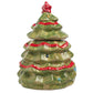 Mirthful Treats Christmas Tree Stoneware Cookie Jar