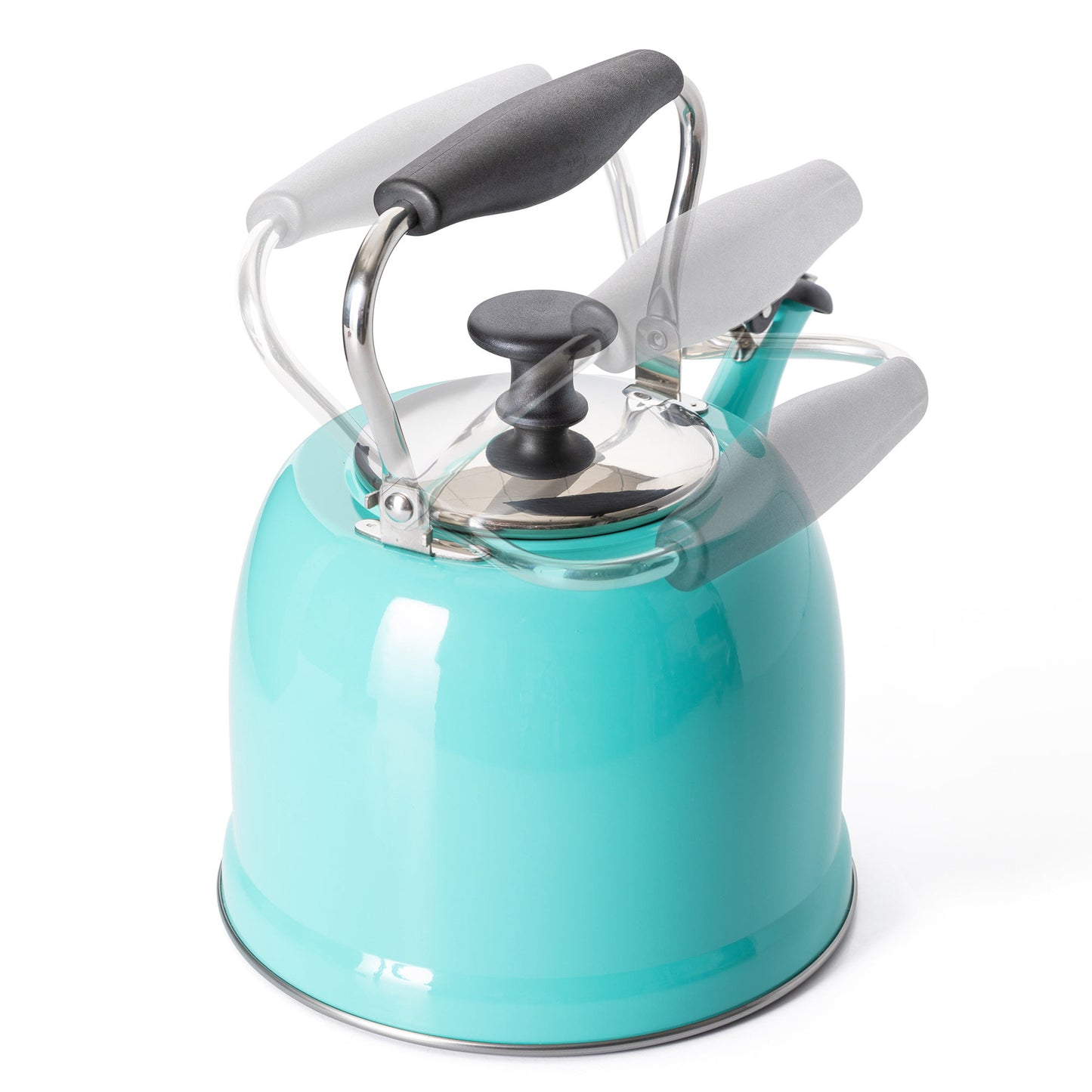 2.2 QT Teal Martha Stewart Tea Kettle