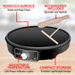12" Brentwood Electric Crepe Maker & Griddle